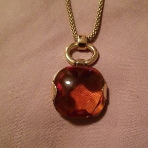 Jewelry - EUC Amber Pendant necklace Jewelry - EUC Amber Pendant necklace